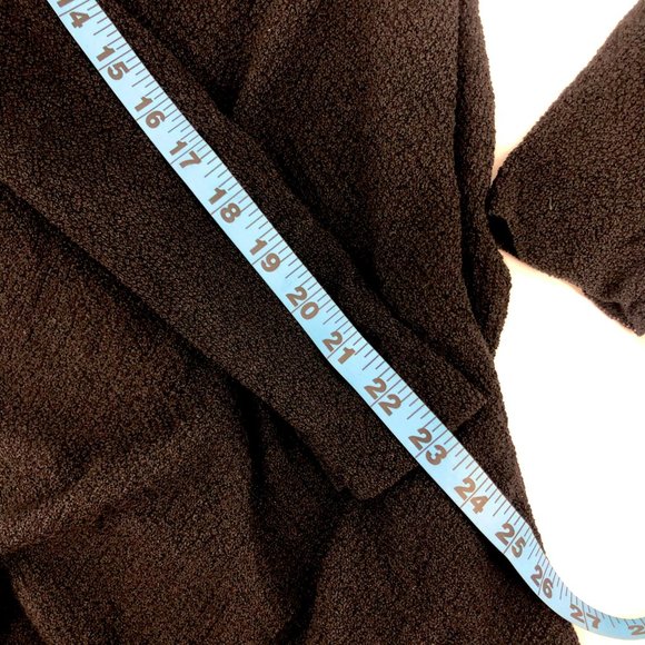 Eileen Fisher Wool Stretchy Tunic Hi-Low Hem - Picture 4 of 12